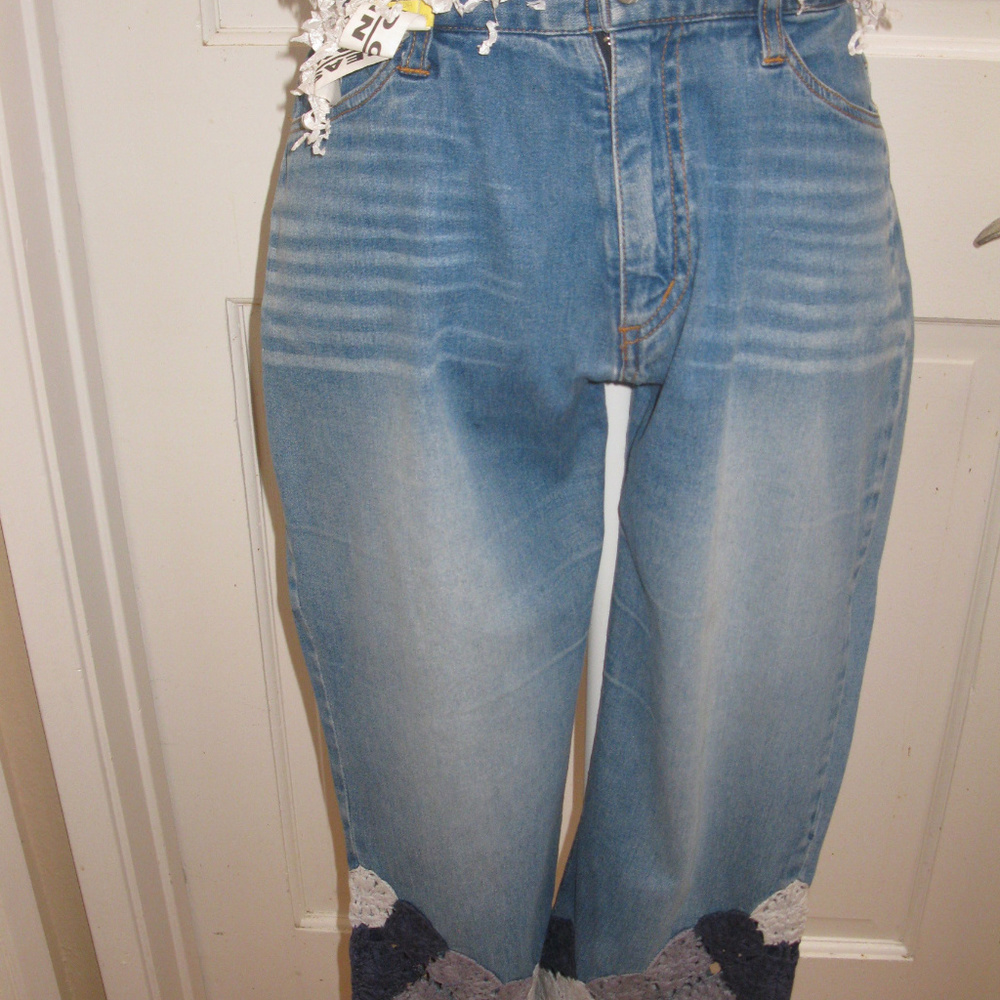 Vintage Crochet Designer Hiromichi Nakano Jeans